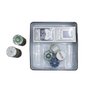 Jogo de Poker Chips Profissional 100 Fichas + 2 Decks de Cartas Fine Gift - 5