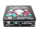Ver imagem 6 de Jogo de Poker Chips Profissional 100 Fichas + 2 Decks de Cartas Fine Gift