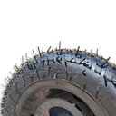 Ver imagem 6 de Roda com Pneu 2 Lonas 3,25 X 8 Eixo de Aço 1