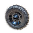 Ver imagem 4 de Roda com Pneu 2 Lonas 3,25 x 8 Eixo de Aço 1