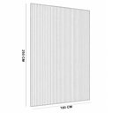 Ver imagem 6 de Painel Ripado de Madeira Decorativo para Sala Quarto 180x250cm Slats L05 Gris Fosco - Lyam Decor