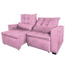Ver imagem 3 de Sofa Retratil e Reclinavel Julia Rosa