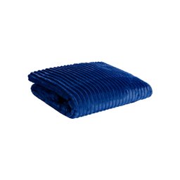 Cobertor Canelado Andes Casal 2,40 x 2,20 m – Marinho - 1