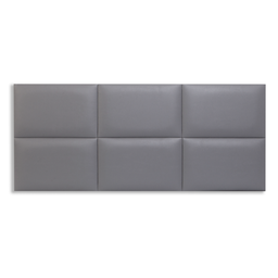 Cabeceira Casal Corino 141x60 Cama Box Modulada Retangular Cinza - 3