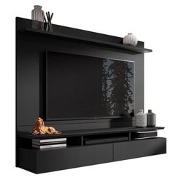 Home Suspenso Noruega Preto para Tv até 55” - Móveis Leão - 1
