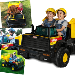 Caminhão de Pedreira Eletrico Belfix Tonka Truck 12v 2 Lugares - 4