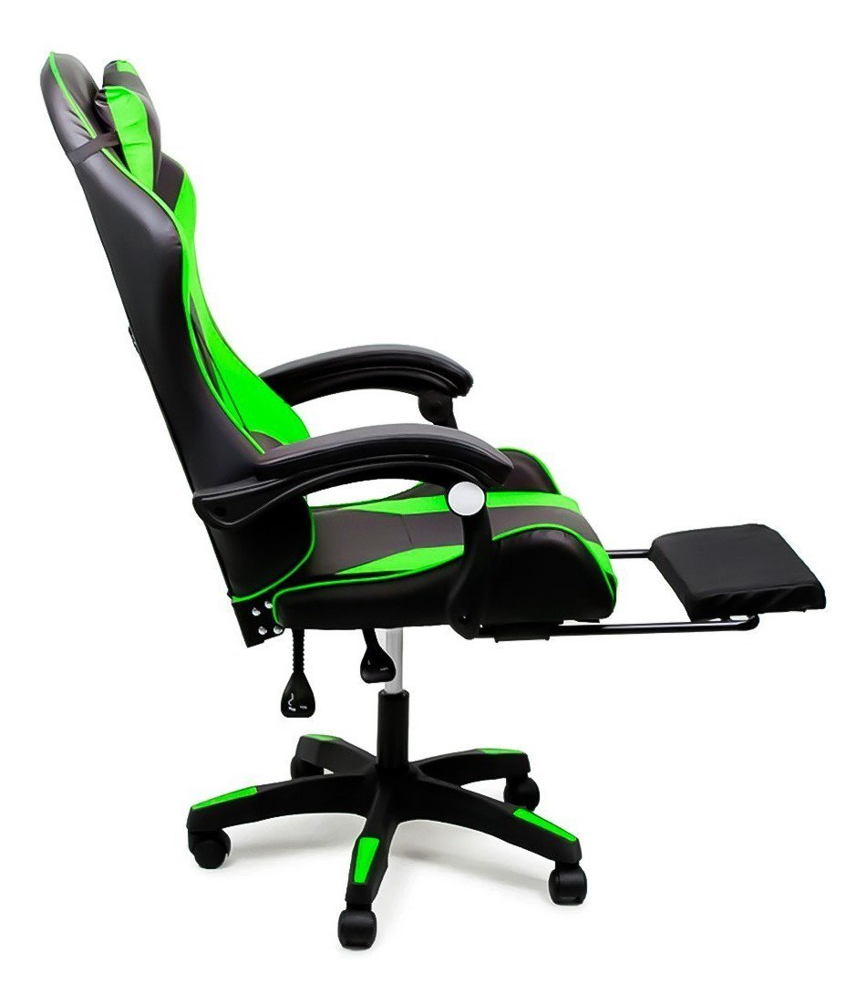 Cadeira Escritório Gamer Reclinável 360° Com Apoio De Pés - 3