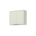 Ver imagem 2 de Armário Aéreo 2 Portas 80cm 100% MDF Fineze Henn