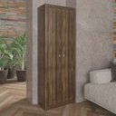 Ver imagem 1 de Armário para Escritório com 2 Portas Me4105 Nogal Tecnomobili