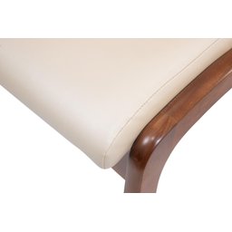 Cadeira Yumi Design Premium em Madeira Cor Canela:facto Pérola - 5
