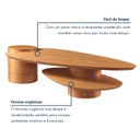 Ver imagem 5 de Mesa de Centro para Sala de Estar Pétala 100% MDF