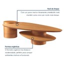 Ver imagem 5 de Mesa de Centro para Sala de Estar Pétala 100% MDF