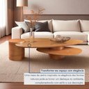 Ver imagem 7 de Mesa de Centro para Sala de Estar Pétala 100% MDF