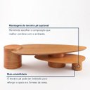 Ver imagem 5 de Mesa de Centro para Sala de Estar Pétala 100% MDF