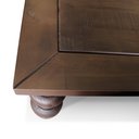 Ver imagem 6 de Mesa de Jantar Madeira Maciça 320cm para 12 Lugares Pés Torneados Flower Castanho Canela