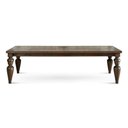 Ver imagem 1 de Mesa de Jantar Madeira Maciça 320cm para 12 Lugares Pés Torneados Flower Castanho Canela