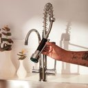 Ver imagem 5 de Torneira para Cozinha Gourmet Misturador Monocomando com Dupla Saída Carandaí Pingoo.casa - Prata