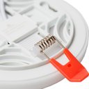Ver imagem 4 de Plafon Led Infinity Borda Infinita Redondo Embutir 24w 3000k 1920lm-gaya