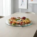 Ver imagem 2 de Prato Giratório de Mesa Vidro/alumínio - Diametro:80