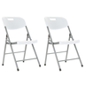 Kit 2 Cadeiras Paris Dobráveis Branca - 1