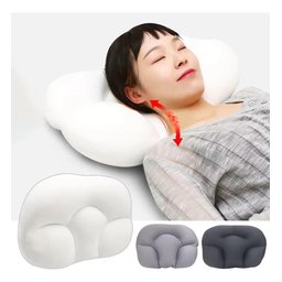 Travesseiro Ergonômico Redondo para Dormir de Espuma Macio - 4