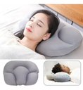 Ver imagem 3 de Travesseiro Ergonômico Redondo para Dormir de Espuma Macio