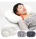Ver imagem 4 de Travesseiro Ergonômico Redondo para Dormir de Espuma Macio