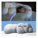 Ver imagem 6 de Travesseiro Ergonômico Redondo para Dormir de Espuma Macio