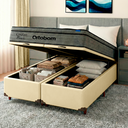 Ver imagem 5 de Cama Box Bau Begetiza + Colchão Casal Confort Black Espuma Soft Gel Ortobom