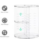 Ver imagem 5 de Prateleira Porta Maquiagem 4 Andares Organizador de Cosmeticos Giratorio Perfumes Suporte Acrilico C
