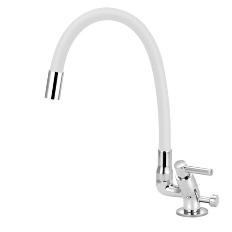 Torneira Gourmet Mesa com Saída Universal para Purificador:branco