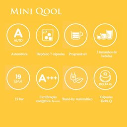 Máquina de Café em Capsulas Delta Q Mini Qool 127v Cinza - 7