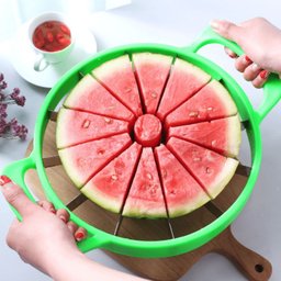 Cortador de Melancia Aço Inoxidável Essencial para Cozinha Elashopp Verde - 3