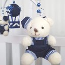 Ver imagem 3 de Mobile para Berço Musical Giratório Boina Balão Marinho