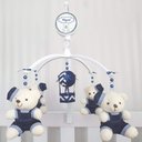 Ver imagem 1 de Mobile para Berço Musical Giratório Boina Balão Marinho