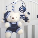 Ver imagem 2 de Mobile para Berço Musical Giratório Boina Balão Marinho