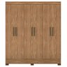 Guarda Roupa Casal 180cm 6 Portas Vanci D02 Amêndola - Mpozenato - 6