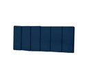Ver imagem 1 de Cabeceira de Cama Casal Dubai 160cm - Azul