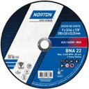 Ver imagem 2 de Disco de Corte 9"x5/64x7/8 - Norton Bna 22