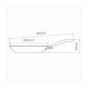 Ver imagem 6 de Frigideira Tramontina Turim Aluminio Max Chumbo 22 Cm 1 L