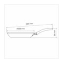 Ver imagem 7 de Frigideira Tramontina Turim Aluminio Max Chumbo 22 Cm 1 L