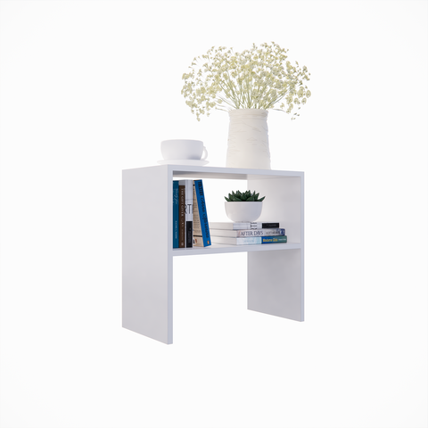 Mesa Lateral L48xa45xp25 Cor Branca - Modula Mdf