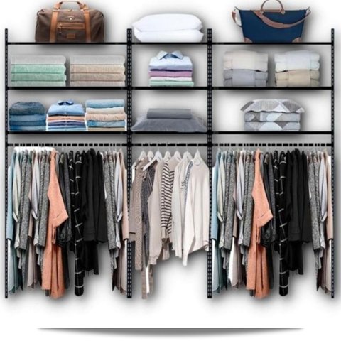 Arara de parede plus - 2,50 Smart Black