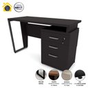 Ver imagem 3 de Mesa de Escritório 1,20m com Gaveteiro 3 Gavetas F5