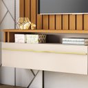 Ver imagem 3 de Rack Painel Denver Suspenso para Tv 55 Polegadas 160x155-edecasamoveis