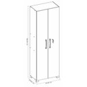 Ver imagem 6 de Armário Multiuso NT 4020 Nogal - Notável