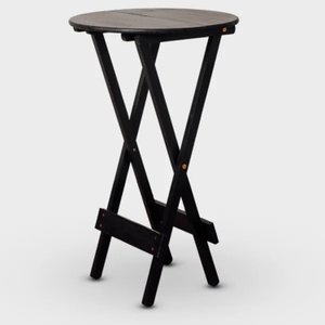Mesa para Jardim Bistrô Dobrável Redonda