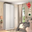 Ver imagem 3 de Guarda Roupa Closet Magic 2 Portas Nova Mobile Branco