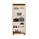 Ver imagem 2 de Armário Organizador 2 Portas Lens Malbec Off White