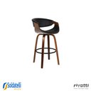 Ver imagem 2 de Banqueta Nicole Base Madeira Giratória Pu Várias Cores ou Linho Creme - Rivatti